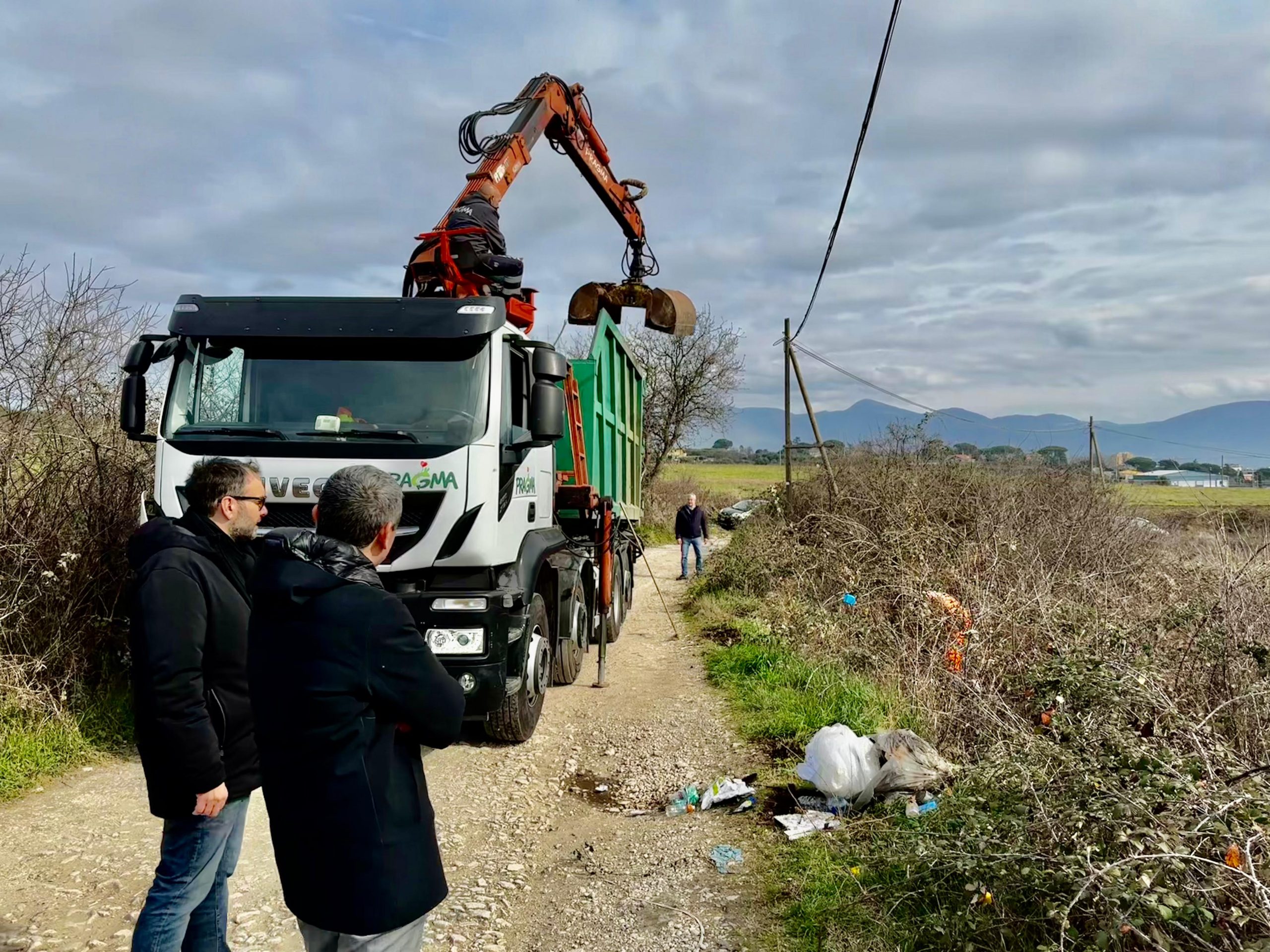 Interventi di bonifica su via della Selciatella Mauro Lombardo Andrea Mazza